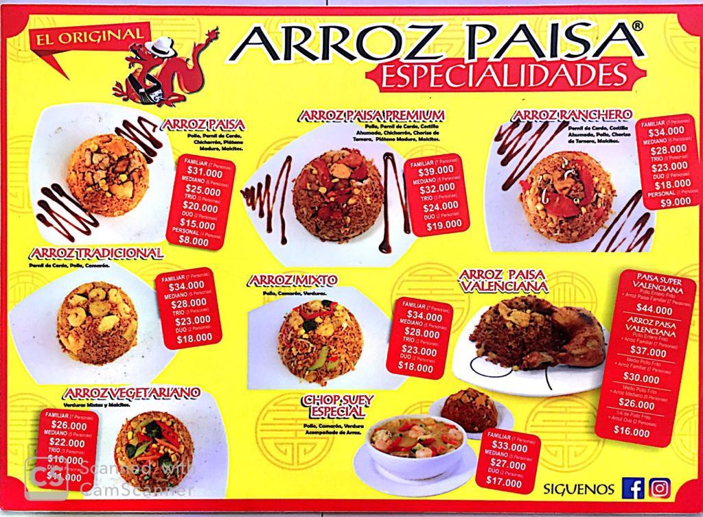 Mr. Arroz Paisa Fusagasugá